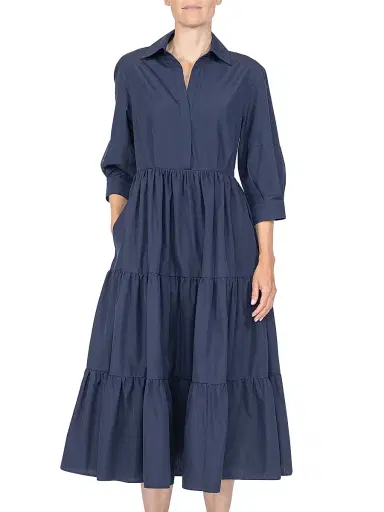 CALLAS MILANO Women's Marseille Tiered Dress | Thumbnail 3 CALLAS MILANO Women's Marseille Tiered Dress | Thumbnail 3