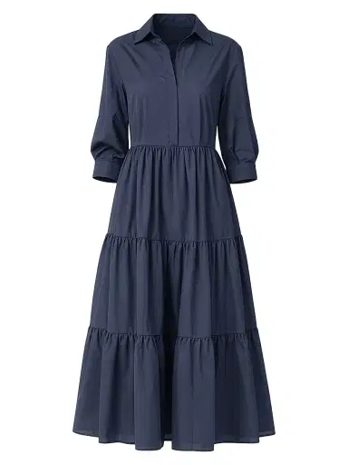 CALLAS MILANO Women's Marseille Tiered Dress | Thumbnail 1 CALLAS MILANO Women's Marseille Tiered Dress | Thumbnail 1