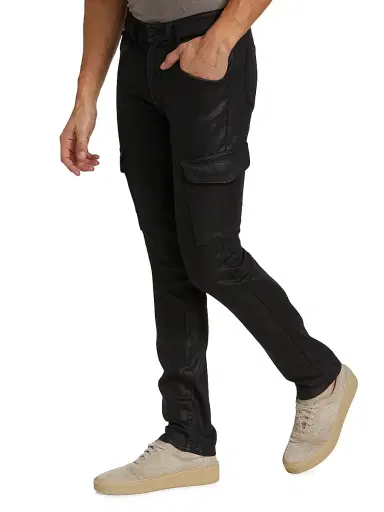 MONFRÈRE Men's Preston Coated Jeans - Coated Noir | Thumbnail 4 MONFRÈRE Men's Preston Coated Jeans - Coated Noir | Thumbnail 4