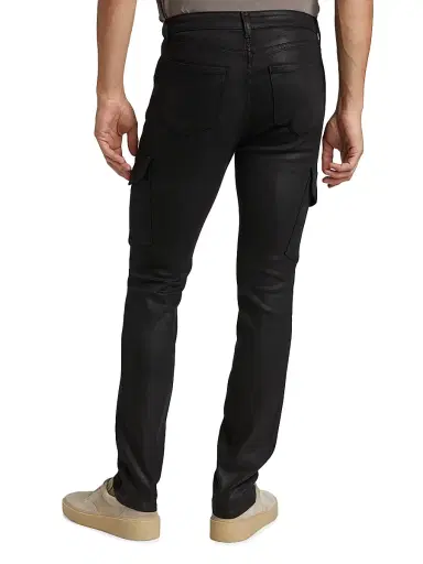 MONFRÈRE Men's Preston Coated Jeans - Coated Noir | Thumbnail 5 MONFRÈRE Men's Preston Coated Jeans - Coated Noir | Thumbnail 5