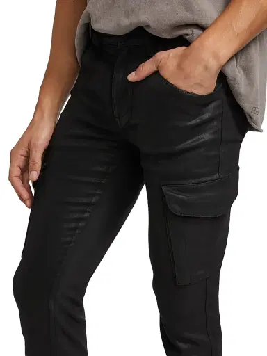 MONFRÈRE Men's Preston Coated Jeans - Coated Noir | Thumbnail 6 MONFRÈRE Men's Preston Coated Jeans - Coated Noir | Thumbnail 6