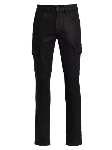 MONFRÈRE Men's Preston Coated Jeans - Coated Noir | Thumbnail 1 MONFRÈRE Men's Preston Coated Jeans - Coated Noir | Thumbnail 1