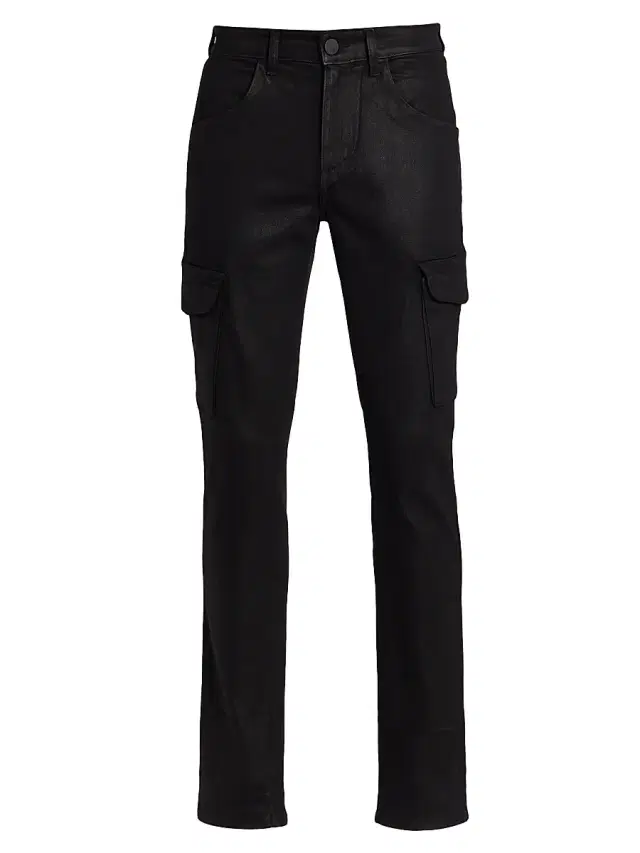MONFRÈRE Men's Preston Coated Jeans - Coated Noir