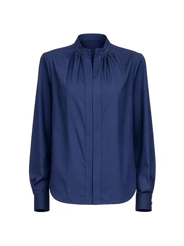Callas Milano Women's Olympia Long-Sleeve Shirt - Ocean