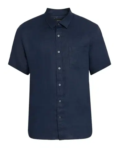 Vince Men's Linen Sport Shirt | Thumbnail 1 Vince Men's Linen Sport Shirt | Thumbnail 1