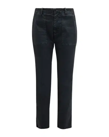 Nili Lotan Jenna Cropped Raw-Edge Pants | Thumbnail 1 Nili Lotan Jenna Cropped Raw-Edge Pants | Thumbnail 1