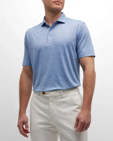 Peter Millar Men's Excursionist Flex Polo Shirt | Thumbnail 4
