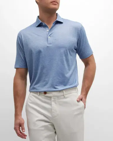 Peter Millar Men's Excursionist Flex Polo Shirt | Thumbnail 6