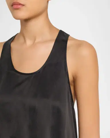 Lunya Tulip-Back Washable Silk Tank & Shorts Set | Thumbnail 5 Lunya Tulip-Back Washable Silk Tank & Shorts Set | Thumbnail 5