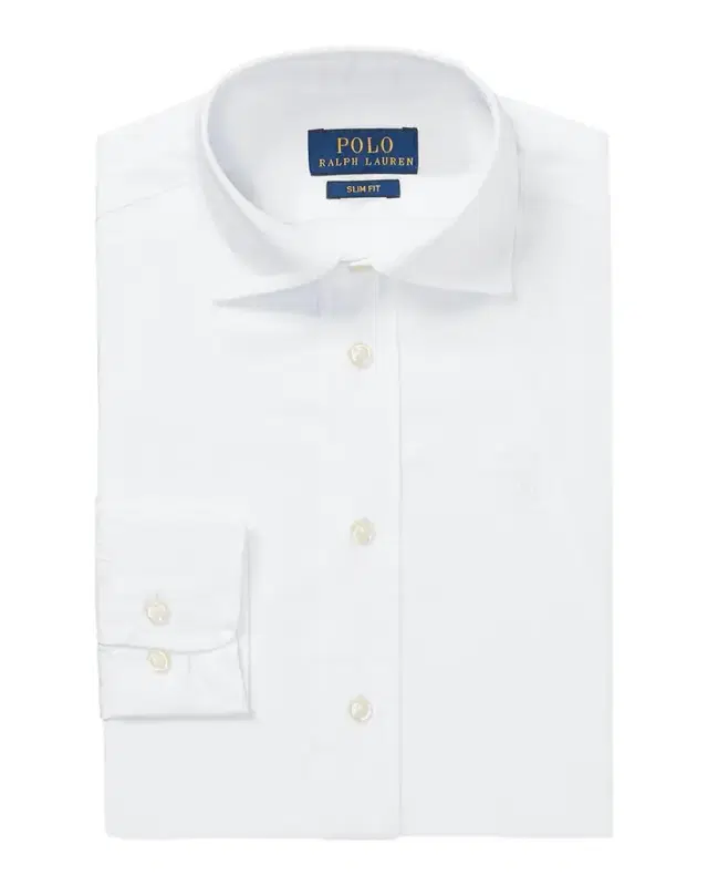 Boy 's Poplin Embroidered Dress Shirt, Size 5-7