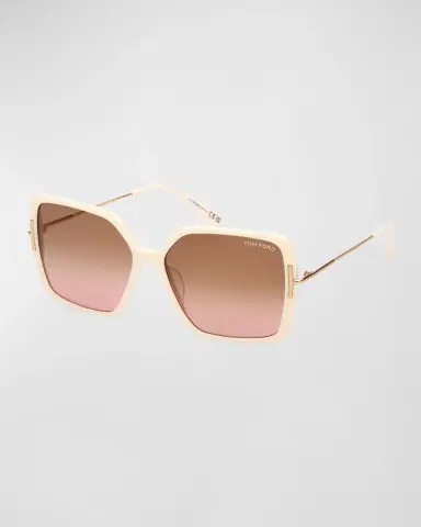 Tom Ford Joanna Amber Acetate Butterfly Sunglasses | Thumbnail 3 Tom Ford Joanna Amber Acetate Butterfly Sunglasses | Thumbnail 3