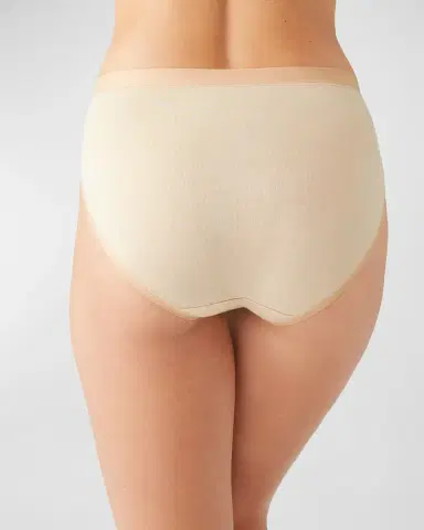 Wacoal Understated High-Cut Stretch Cotton Briefs | Thumbnail 3