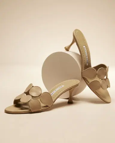 Manolo Blahnik Haribalmu Leather Slide Sandals | Thumbnail 5 Manolo Blahnik Haribalmu Leather Slide Sandals | Thumbnail 5