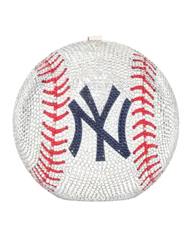 Judith Leiber Couture NY Yankees Baseball Minaudiere | Thumbnail 1