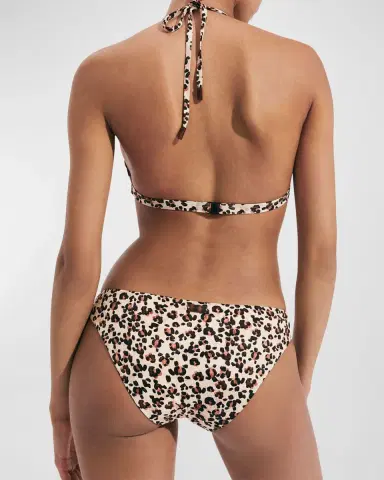 Vilebrequin Turtles Leopard Jersey Bikini Bottoms | Thumbnail 3 Vilebrequin Turtles Leopard Jersey Bikini Bottoms | Thumbnail 3