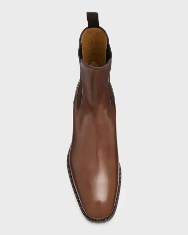 Christian Louboutin Samson Men's Burnished Leather Boot | Thumbnail 5