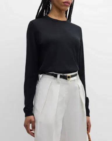 Ralph Lauren Collection Cashmere Crewneck Sweater | Thumbnail 4 Ralph Lauren Collection Cashmere Crewneck Sweater | Thumbnail 4