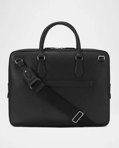 Montblanc Men's Sartorial Medium Document Briefcase | Thumbnail 4 Montblanc Men's Sartorial Medium Document Briefcase | Thumbnail 4
