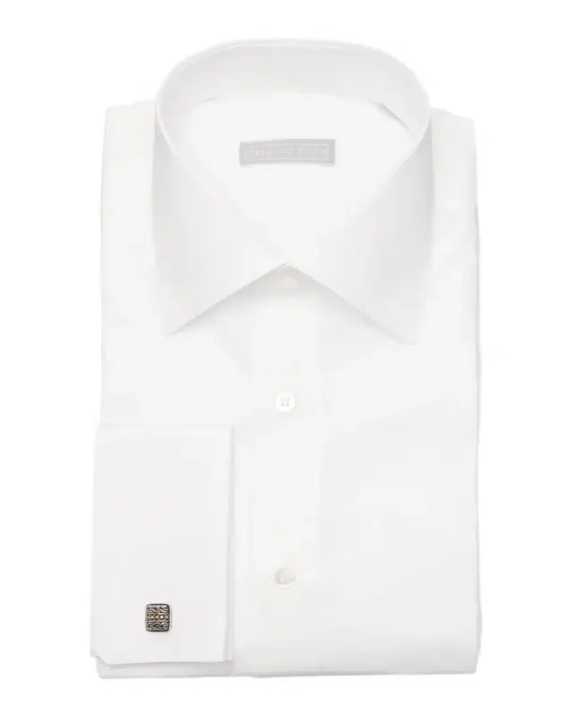 Stefano Ricci Men 's French Cuff Dress Shirt