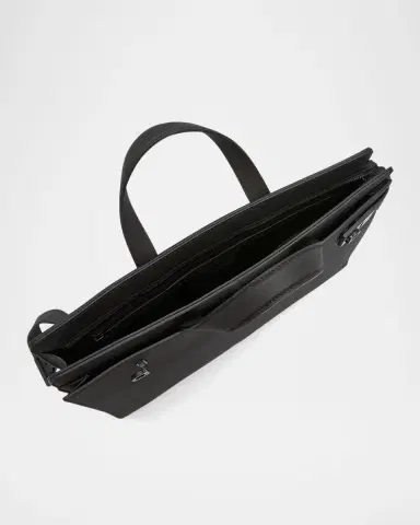 Ferragamo Men's Medium Leather Briefcase | Thumbnail 2 Ferragamo Men's Medium Leather Briefcase | Thumbnail 2