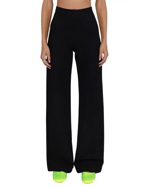 LESET Rio Wide-Leg Ponte Pants