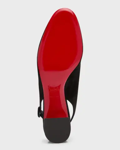 Christian Louboutin 55mm So Jane Suede Slingback Pumps | Thumbnail 7