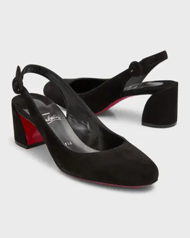 Christian Louboutin 55mm So Jane Suede Slingback Pumps | Thumbnail 8