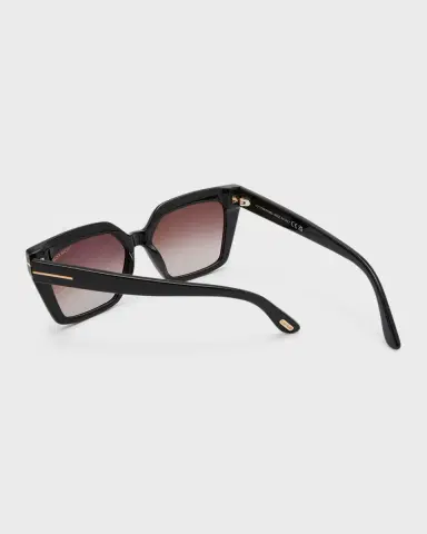 Tom Ford Winona Acetate T-Logo Cat-Eye Sunglasses | Thumbnail 2 Tom Ford Winona Acetate T-Logo Cat-Eye Sunglasses | Thumbnail 2