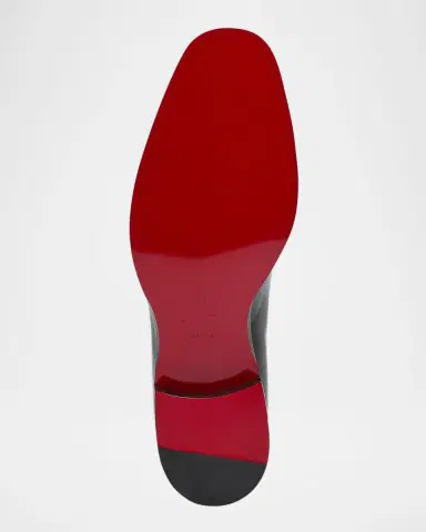 Christian Louboutin Men's Chambeliss Patent Leather Derby Shoes | Thumbnail 7 Christian Louboutin Men's Chambeliss Patent Leather Derby Shoes | Thumbnail 7