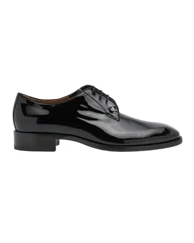 Christian Louboutin Men's Chambeliss Patent Leather Derby Shoes | Thumbnail 1 Christian Louboutin Men's Chambeliss Patent Leather Derby Shoes | Thumbnail 1
