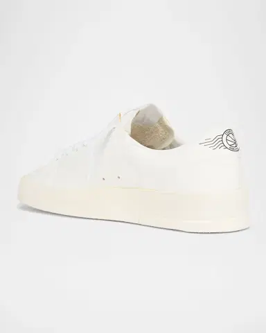 Golden Goose Men's Stardan Leather Low-Top Sneakers | Thumbnail 3 Golden Goose Men's Stardan Leather Low-Top Sneakers | Thumbnail 3