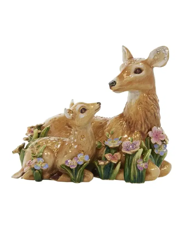 Jay Strongwater Mother and Fawn Figure