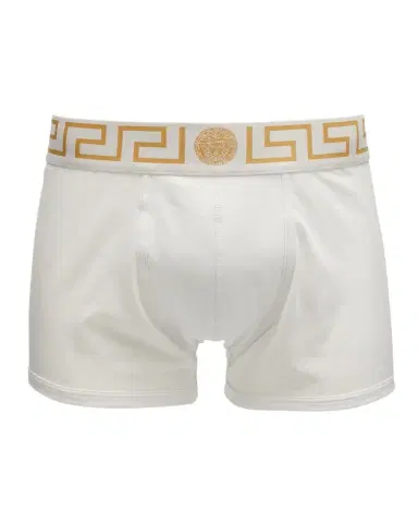 Versace Men's 3-Pack Low Rise Greca Trunk | Thumbnail 1 Versace Men's 3-Pack Low Rise Greca Trunk | Thumbnail 1