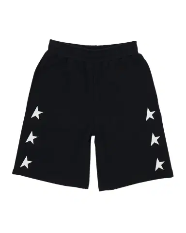 Golden Goose Boy 's Star-Printed Wide Leg Shorts, Size | Thumbnail 1
