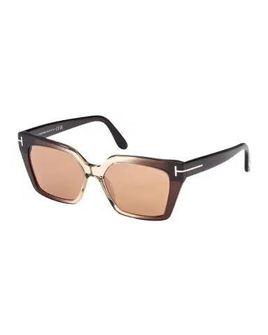 Tom Ford Winona Acetate T-Logo Cat-Eye Sunglasses | Thumbnail 1 Tom Ford Winona Acetate T-Logo Cat-Eye Sunglasses | Thumbnail 1