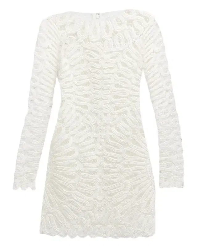 Mccall Cage Crochet Mini Dress