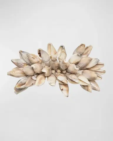 Kim Seybert Shell Fringe Napkin Ring | Thumbnail 2 Kim Seybert Shell Fringe Napkin Ring | Thumbnail 2
