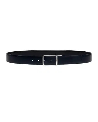 Santoni Men's Reversible Leather Belt | Thumbnail 1