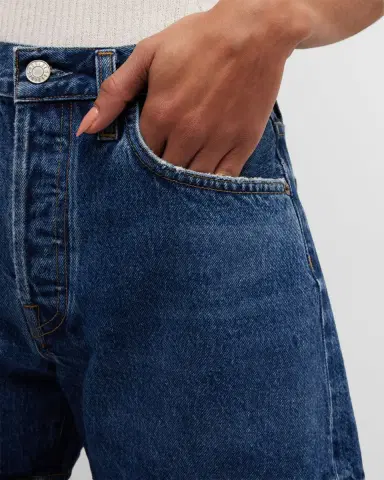 AGOLDE Parker Relaxed Denim Shorts | Thumbnail 5
