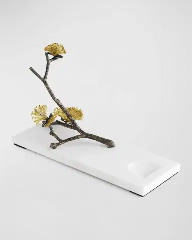 Michael Aram Butterfly Ginkgo Wine Rest | Thumbnail 4