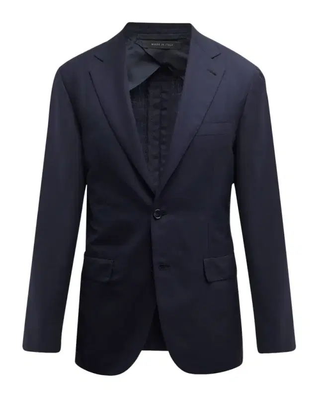 Brioni Men 's Solid Wool-Silk Blazer