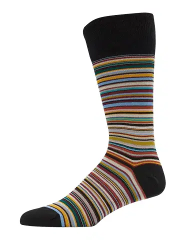 Paul Smith Men's Multi-Stripe Socks | Thumbnail 1