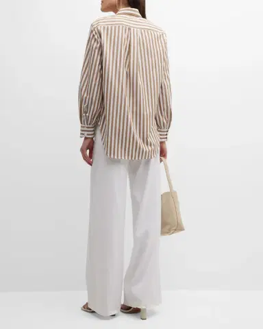 Rag & Bone Maxine Striped Button-Front Shirt | Thumbnail 2