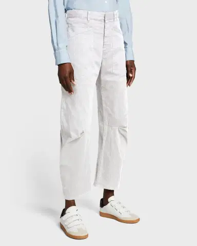 Nili Lotan Shon Mid-Rise Cropped Pants | Thumbnail 4