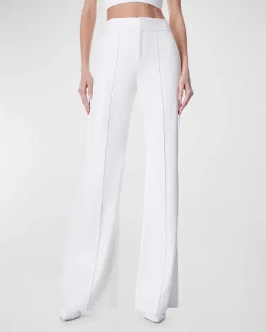 ALICE + OLIVIA Dylan Vegan Leather Wide-Leg Pants | Thumbnail 2