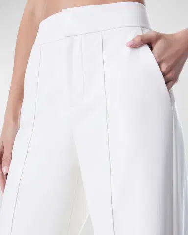 ALICE + OLIVIA Dylan Vegan Leather Wide-Leg Pants | Thumbnail 6