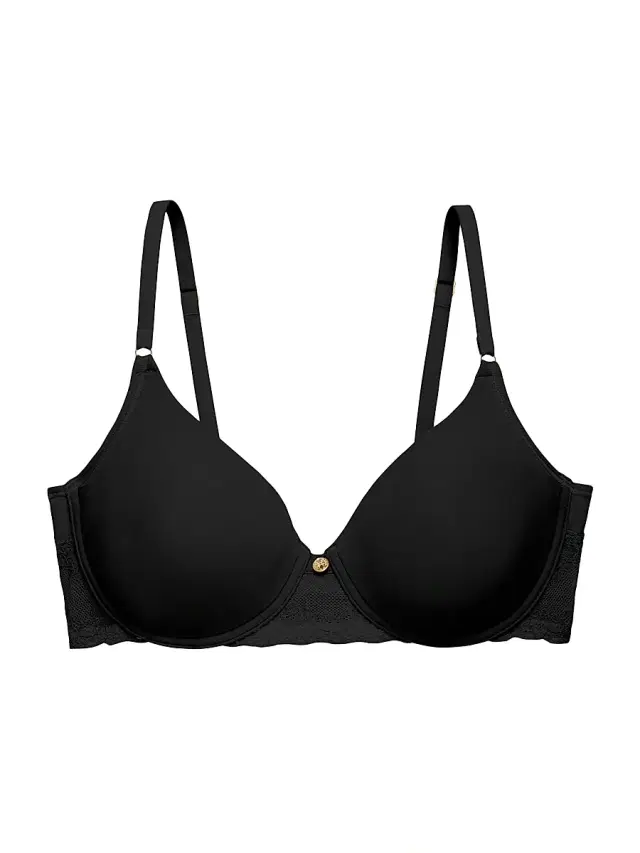 Natori Women's Bliss Perfection Comfort T-Shirt Bra - Black - Size 30A