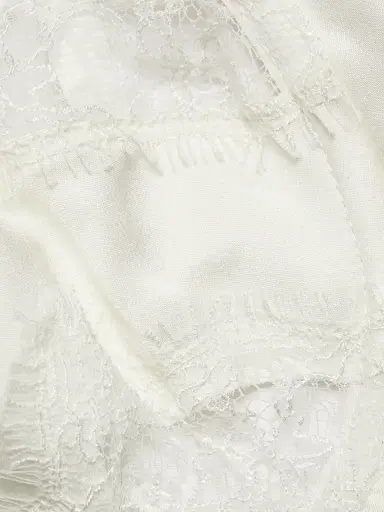 Kiki de Montparnasse Women's Lace Inset Balconette Bra - Ivory - Size 36D | Thumbnail 6 Kiki de Montparnasse Women's Lace Inset Balconette Bra - Ivory - Size 36D | Thumbnail 6