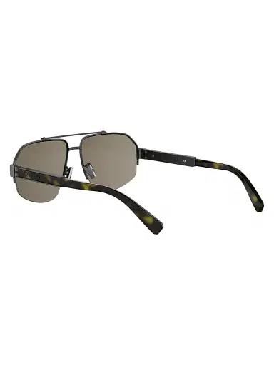 BVLGARI Men's 59MM Polarized Aviator Sunglasses - Matte Dark Ruthenium Brown | Thumbnail 4 BVLGARI Men's 59MM Polarized Aviator Sunglasses - Matte Dark Ruthenium Brown | Thumbnail 4