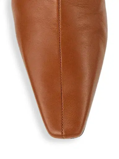 Staud Women's Wally Leather Ankle Boots - Tan - Size 5.5 | Thumbnail 4